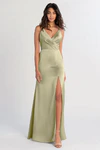 Beckett Matcha Green bridesmaid dress by Jenny Yoo — front