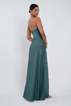 Cecile Agave Green bridesmaid dress by Jenny Yoo — back