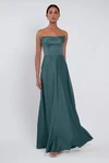 Cecile Agave Green bridesmaid dress by Jenny Yoo — front