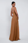 Cecile Bronze Gold bridesmaid dress by Jenny Yoo — back