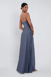 Cecile Dusk Blue bridesmaid dress by Jenny Yoo — back