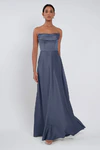 Cecile Dusk Blue bridesmaid dress by Jenny Yoo — front