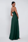 Cecile Emerald Green bridesmaid dress by Jenny Yoo — back