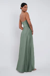 Cecile Eucalyptus Green bridesmaid dress by Jenny Yoo — back