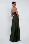 Cecile Loden Green bridesmaid dress by Jenny Yoo — back
