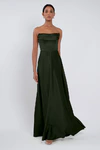 Cecile Loden Green bridesmaid dress by Jenny Yoo — front