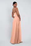 Cecile Peach Bellini Pink bridesmaid dress by Jenny Yoo — back