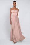 Cecile Soft Blush Pink bridesmaid dress by Jenny Yoo — front