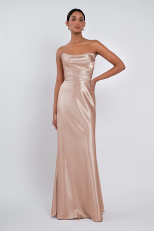 Corinne Orange Bridesmaid Dress by Jenny Yoo