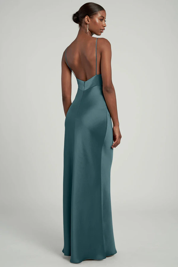 Eloise Agave Green bridesmaid dress by Jenny Yoo — back Eloise Agave Green bridesmaid dress by Jenny Yoo — back