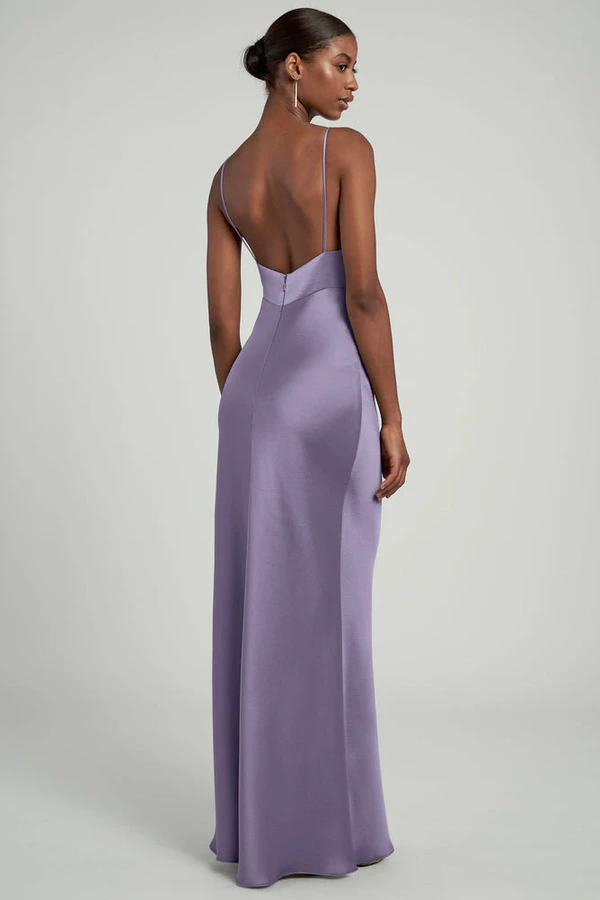 Eloise Amethyst Purple bridesmaid dress by Jenny Yoo — back Eloise Amethyst Purple bridesmaid dress by Jenny Yoo — back