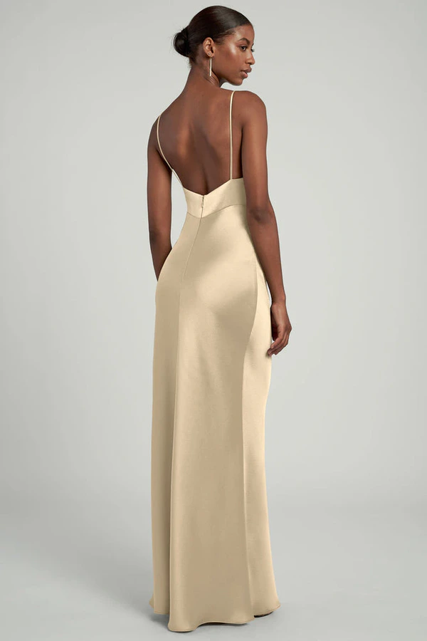 Eloise Buttercup Yellow bridesmaid dress by Jenny Yoo — back Eloise Buttercup Yellow bridesmaid dress by Jenny Yoo — back
