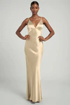Eloise Buttercup Yellow bridesmaid dress by Jenny Yoo — front