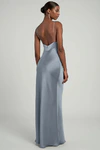 Eloise Chambray Blue bridesmaid dress by Jenny Yoo — back