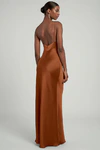 Eloise Copper Orange bridesmaid dress by Jenny Yoo — back