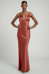 Eloise English Rose Pink bridesmaid dress by Jenny Yoo — front