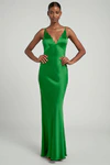 Eloise Kelly Green Green bridesmaid dress by Jenny Yoo — front