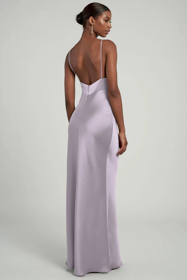 Eloise Lilac Mist Purple bridesmaid dress by Jenny Yoo — back Eloise Lilac Mist Purple bridesmaid dress by Jenny Yoo — back