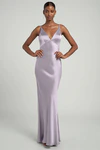 Eloise Lilac Mist Purple bridesmaid dress by Jenny Yoo — front