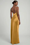 Eloise Marigold Gold bridesmaid dress by Jenny Yoo — back