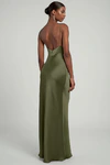 Eloise Olive Green bridesmaid dress by Jenny Yoo — back