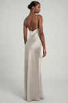 Eloise Platinum Neutral bridesmaid dress by Jenny Yoo — back