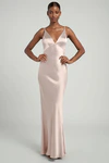 Eloise Prosecco Champagne bridesmaid dress by Jenny Yoo — front