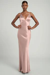 Eloise Soft Blush Pink bridesmaid dress by Jenny Yoo — front