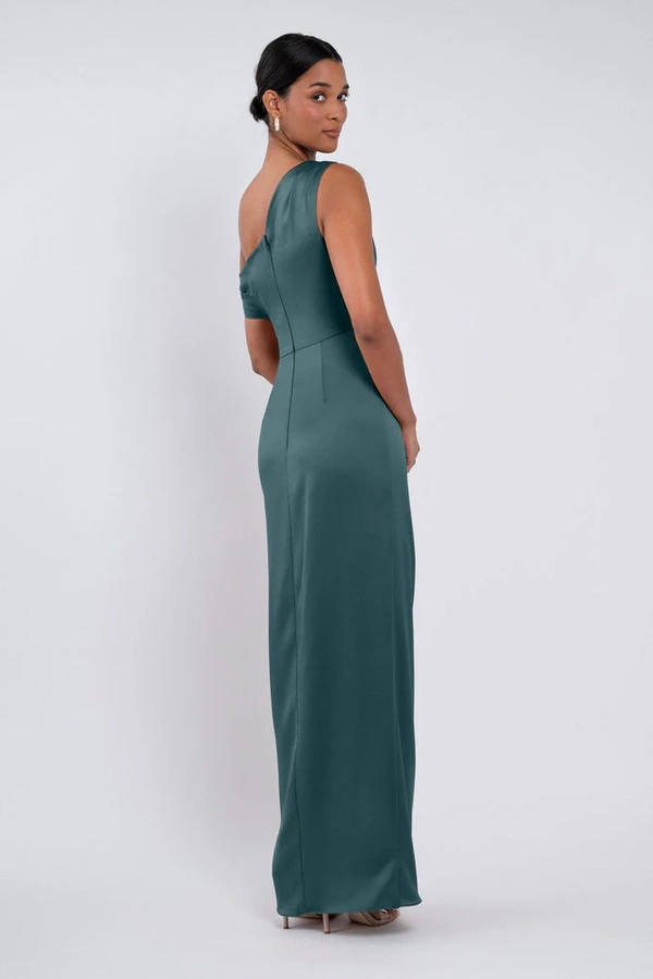Erin Agave Green bridesmaid dress by Jenny Yoo — back Erin Agave Green bridesmaid dress by Jenny Yoo — back