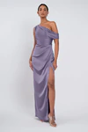 Erin Amethyst Purple bridesmaid dress by Jenny Yoo — front