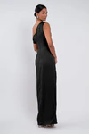Erin Black Black bridesmaid dress by Jenny Yoo — back