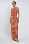 Erin Canyon Sunset Orange bridesmaid dress by Jenny Yoo — front
