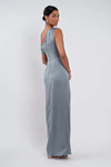 Erin Chambray Blue bridesmaid dress by Jenny Yoo — back