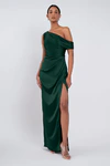 Erin Emerald Green bridesmaid dress by Jenny Yoo — front