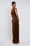 Erin Espresso Brown bridesmaid dress by Jenny Yoo — back