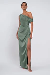Erin Eucalyptus Green bridesmaid dress by Jenny Yoo — front