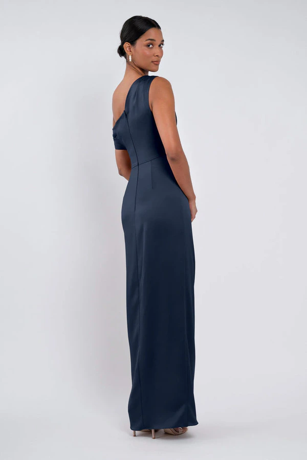 Erin French Blue Navy bridesmaid dress by Jenny Yoo — back Erin French Blue Navy bridesmaid dress by Jenny Yoo — back