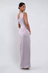 Erin Lilac Mist Purple bridesmaid dress by Jenny Yoo — back
