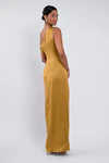 Erin Marigold Gold bridesmaid dress by Jenny Yoo — back