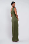 Erin Olive Green bridesmaid dress by Jenny Yoo — back