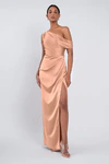 Erin Peach Bellini Pink bridesmaid dress by Jenny Yoo — front