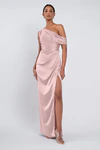 Erin Powder Pink Pink bridesmaid dress by Jenny Yoo — front