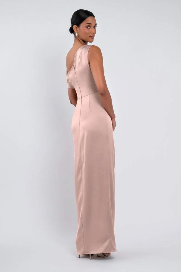 Erin Soft Blush Pink bridesmaid dress by Jenny Yoo — back Erin Soft Blush Pink bridesmaid dress by Jenny Yoo — back