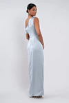 Erin Whisper Blue Blue bridesmaid dress by Jenny Yoo — back