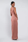 Erin Wild Rose Pink bridesmaid dress by Jenny Yoo — back