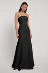 Fiona bridesmaid dress by Jenny Yoo in Black - Black - Front