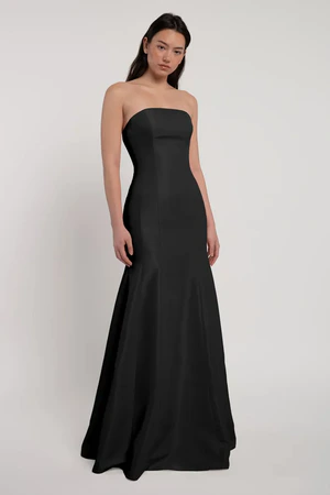 Fiona bridesmaid dress by Jenny Yoo in Black - Black - Front