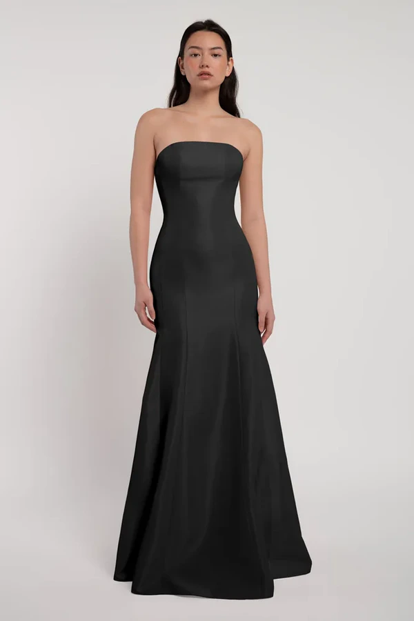 Fiona bridesmaid dress by Jenny Yoo in Black - Black - Side Fiona bridesmaid dress by Jenny Yoo in Black - Black - Side