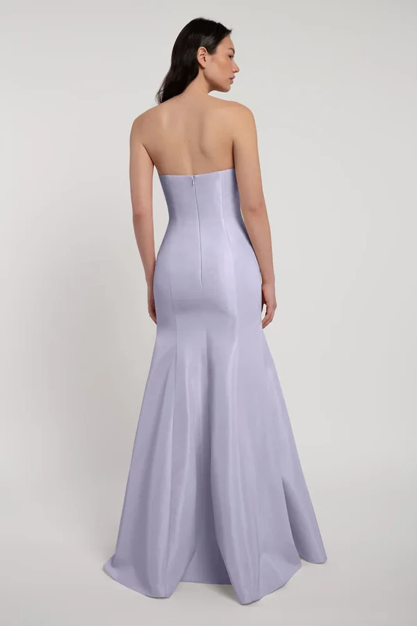 Fiona bridesmaid dress by Jenny Yoo in Lilac Mist - Purple - Back Fiona bridesmaid dress by Jenny Yoo in Lilac Mist - Purple - Back