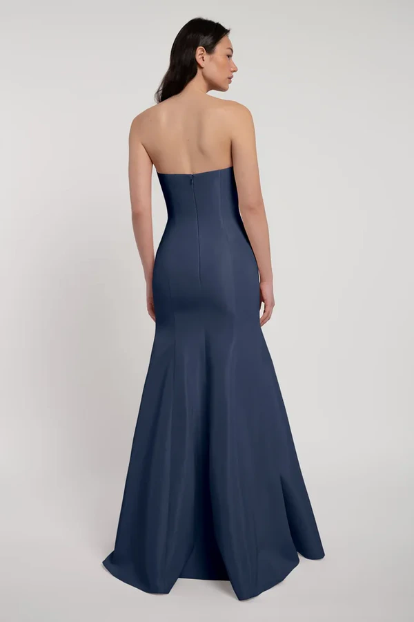 Fiona bridesmaid dress by Jenny Yoo in Navy - Navy - Back Fiona bridesmaid dress by Jenny Yoo in Navy - Navy - Back